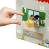 yoamo Bauernhof Adventskalender für Kinder mit 24 Holzfiguren, hochwertigem Spielkoffer und weihnachtlicher Tier-Geschichte, mehrfarbig, 27-teilig (1 Set)