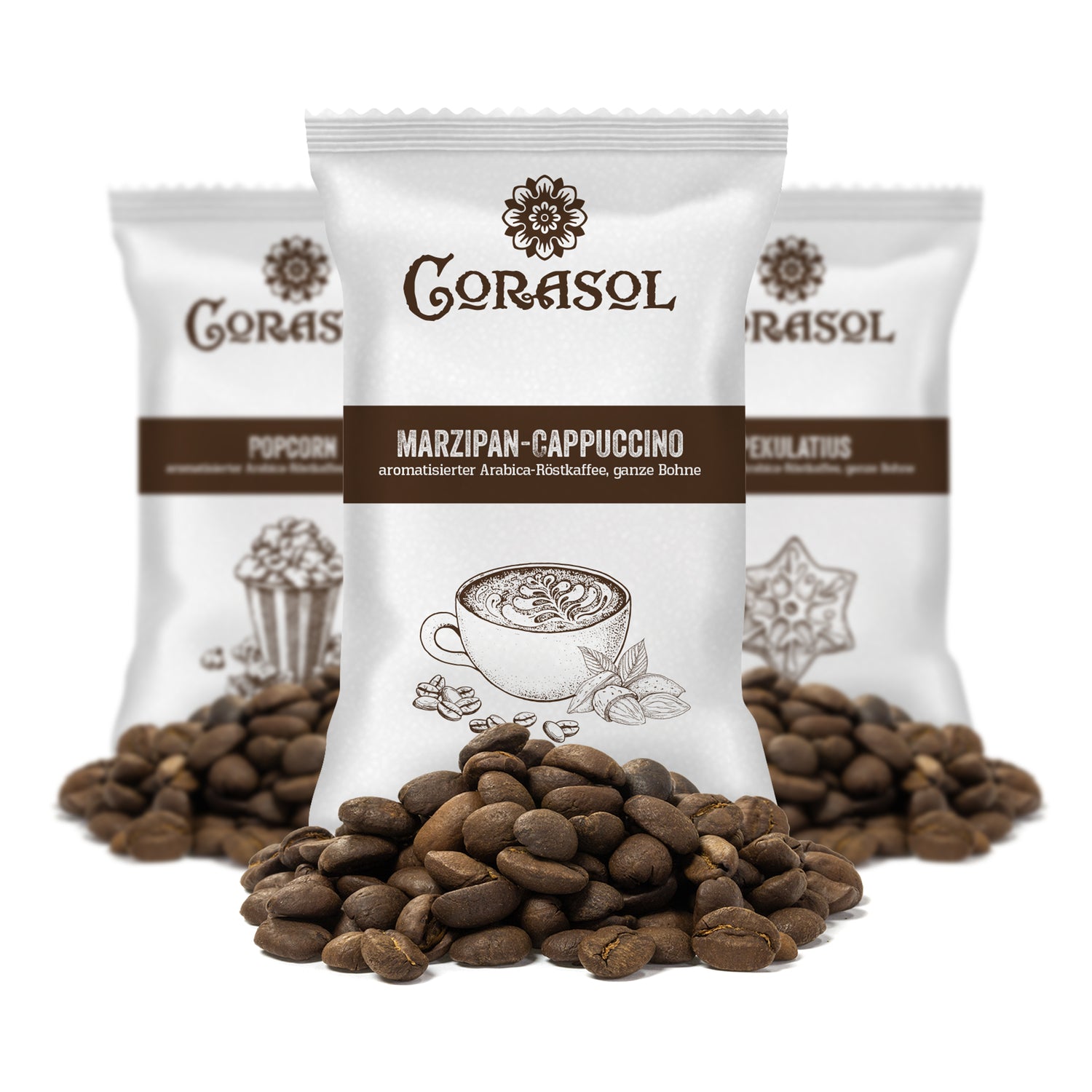Flavoured Coffee Kaffee-Adventskalender - ganze Bohnen