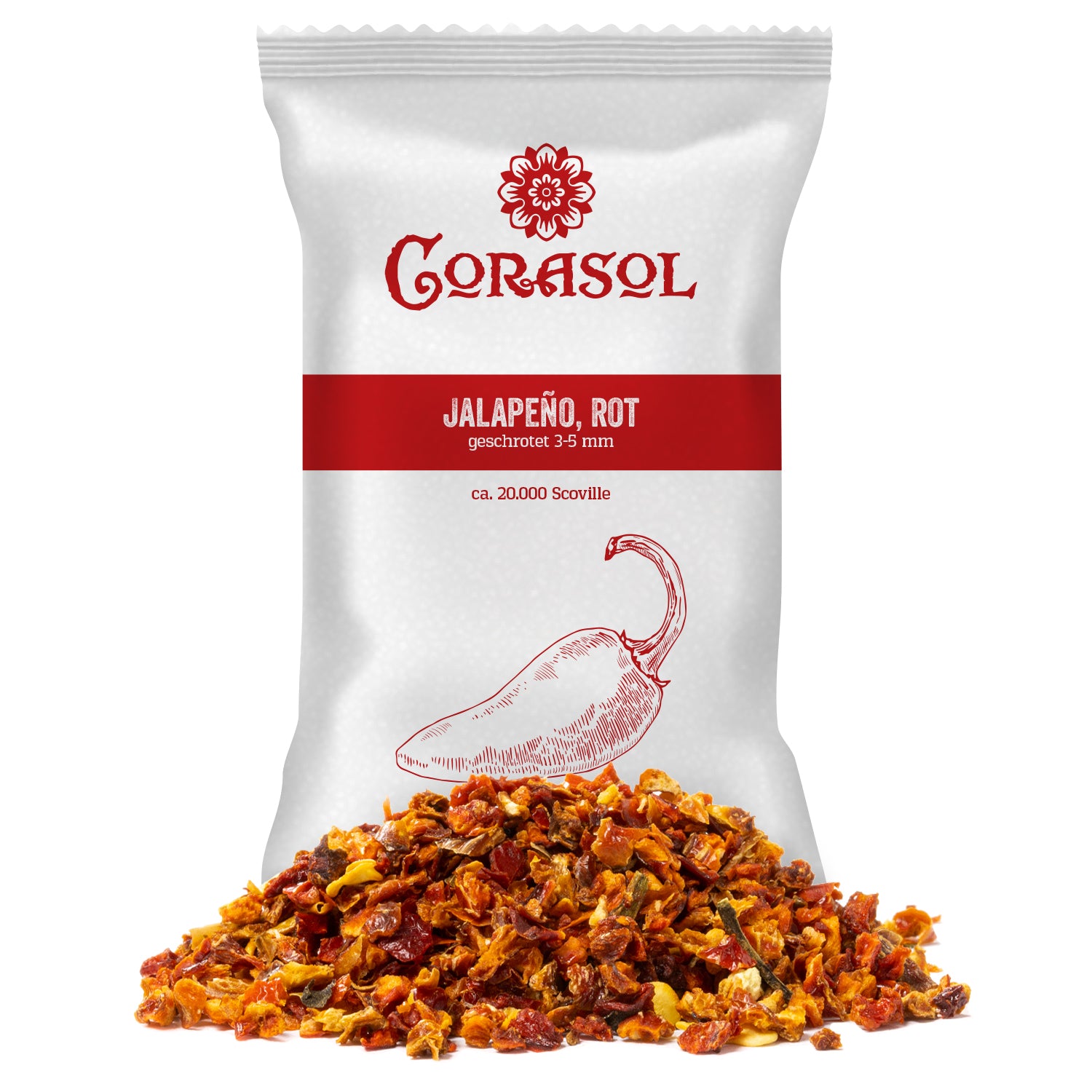 Jalapeño Chili, rot