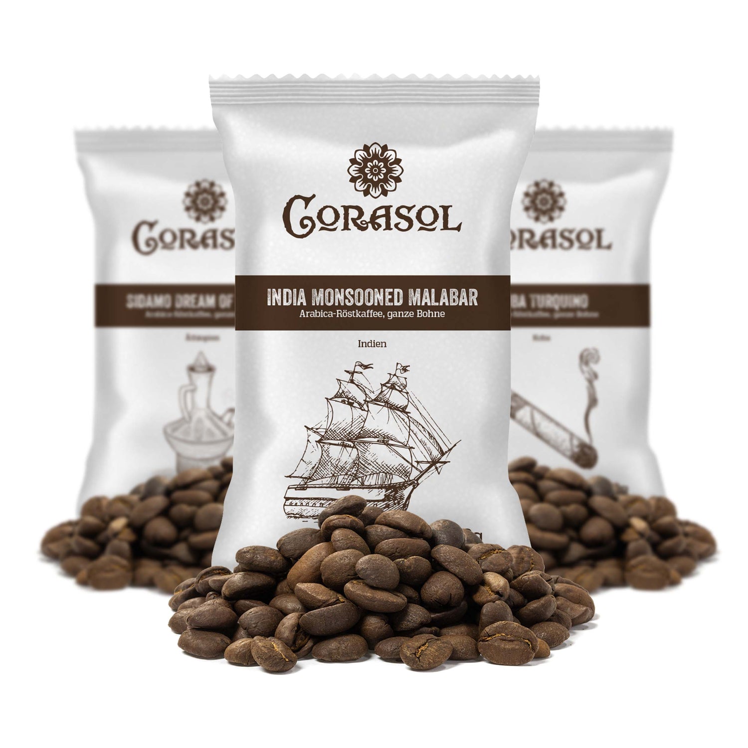 Kaffee-Weltreise Adventskalender - ganze Bohne