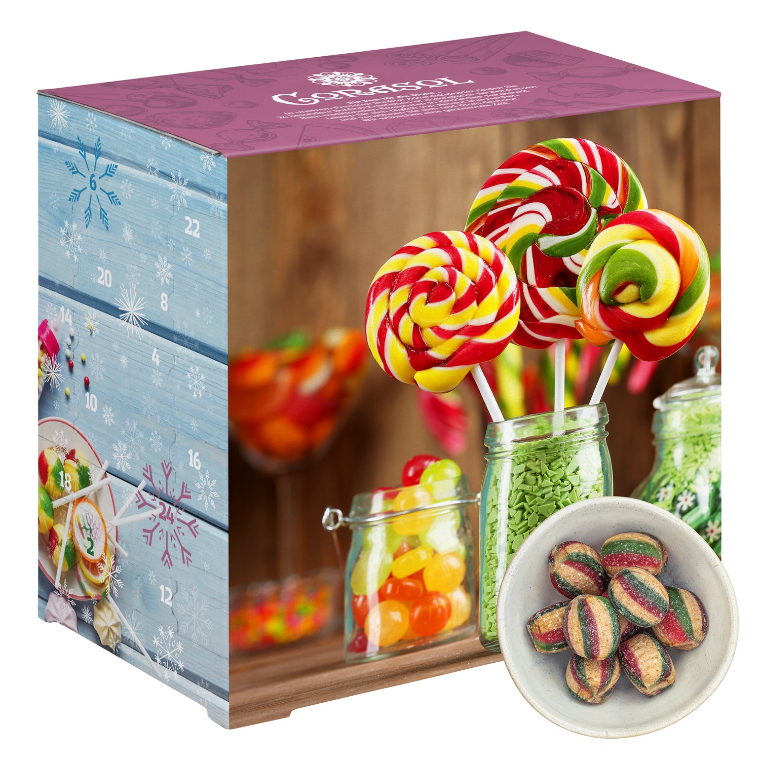 Premium Bonbons Adventskalender