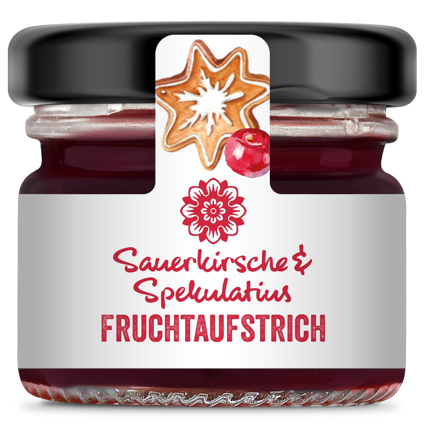 Sauerkirsche & Spekulatius Fruchtaufstrich