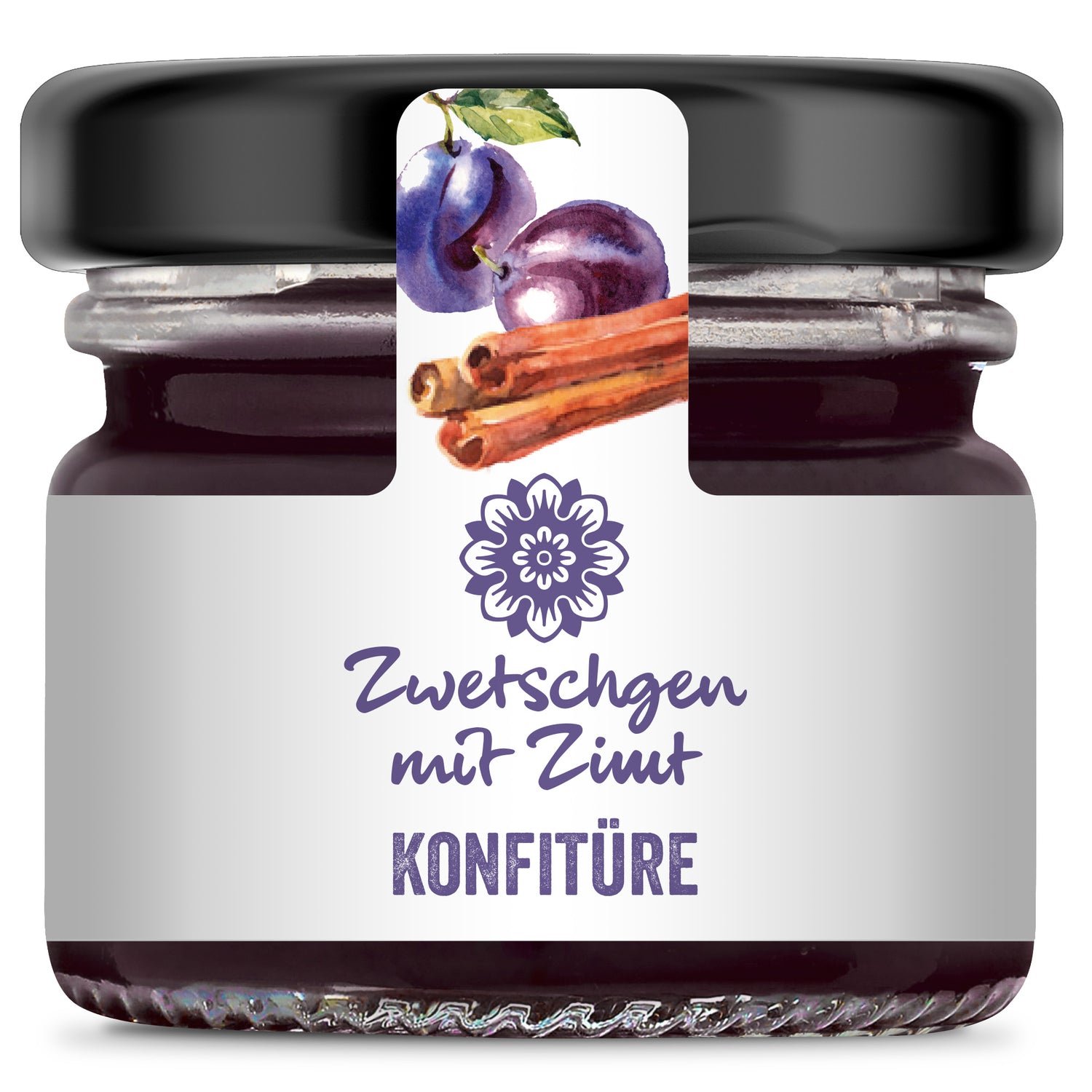 Zwetschgen Konfitüre mit Zimt