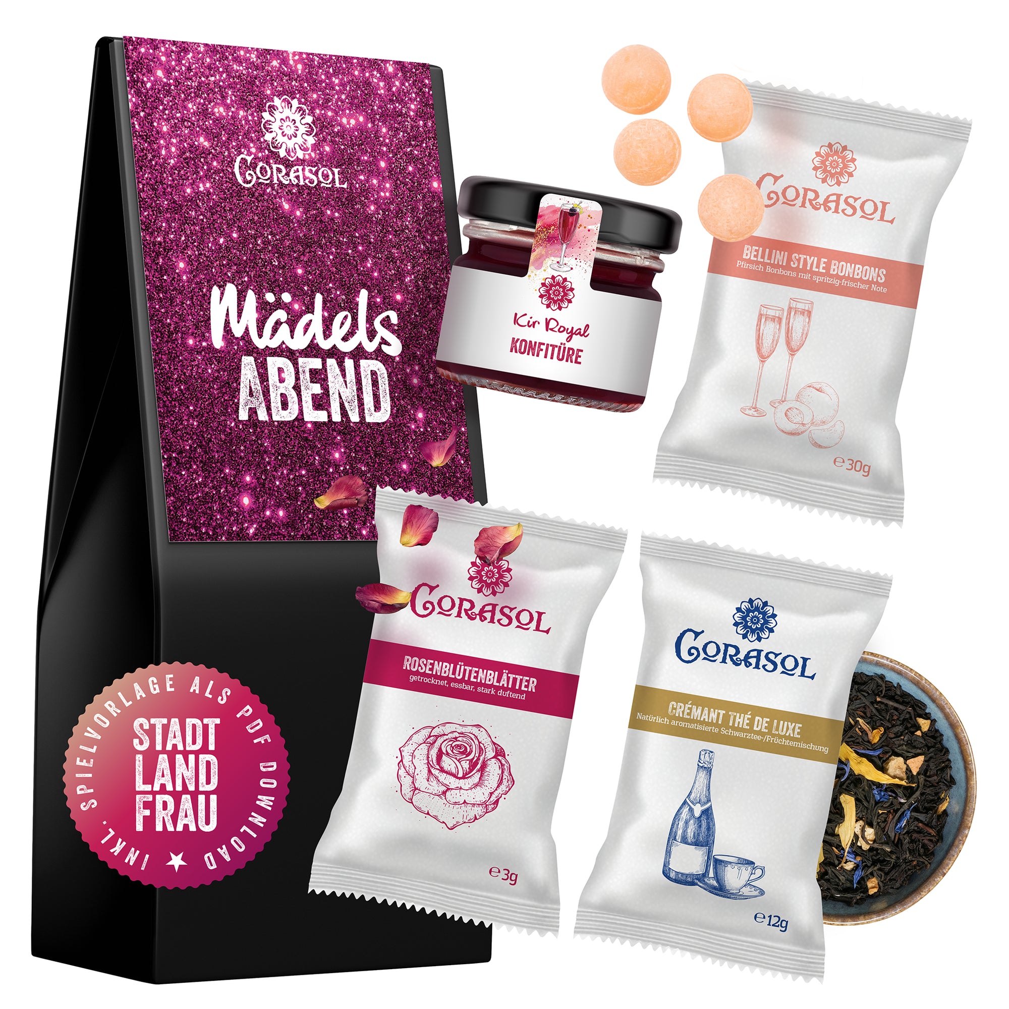 Feinkost Geschenkset Royal Deluxe - Mädelsabend