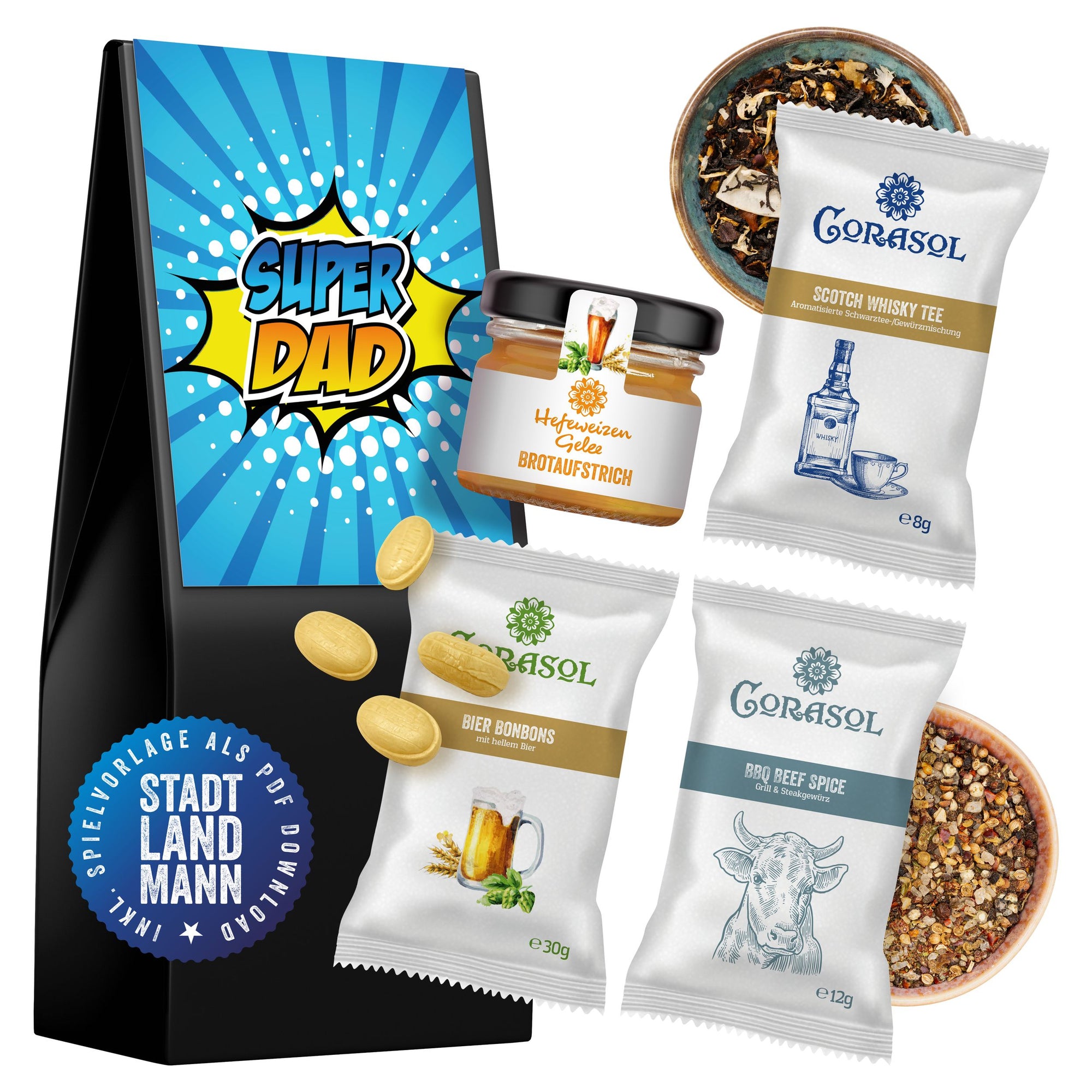 Geschenkset Männermix - Super Dad