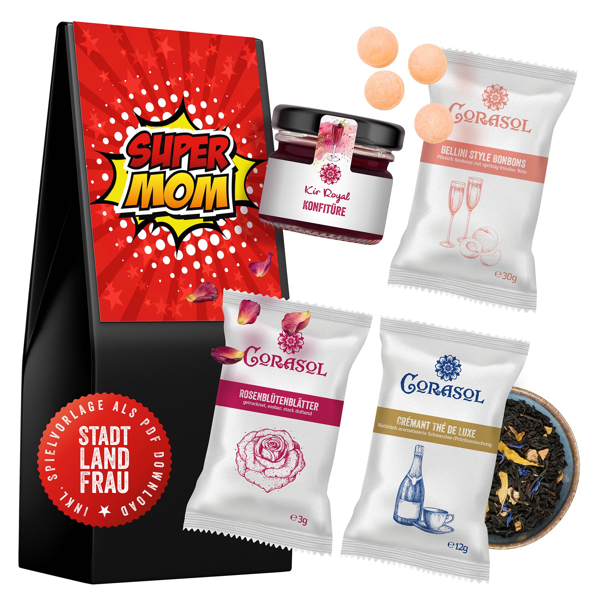 Geschenkset Royal Deluxe - Super Mom